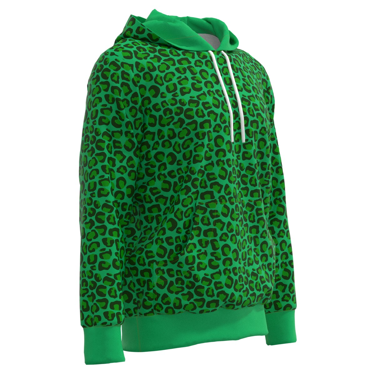 leopard print hoodie women's