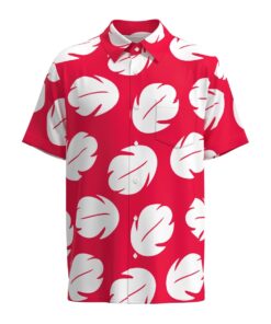 Lilo & Stitch Hawaiian Disney Inspired Short Sleeve Buttons Shirt