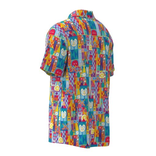 It's a Small World Disney Inspired Short Sleeve Buttons Shirt - Image 3